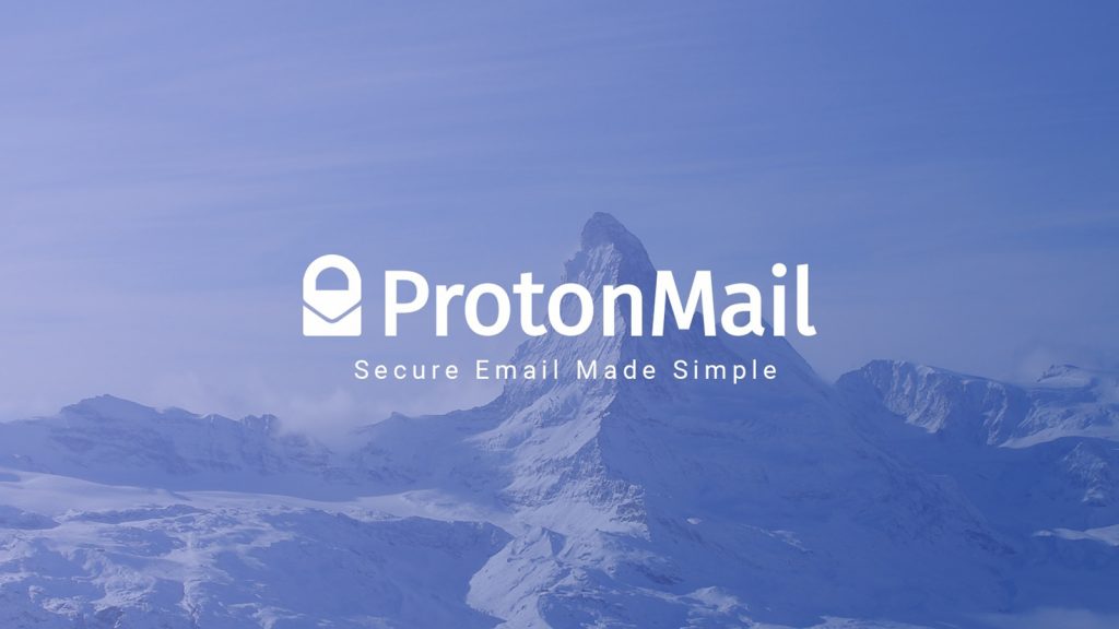 protonmail encrypted email service